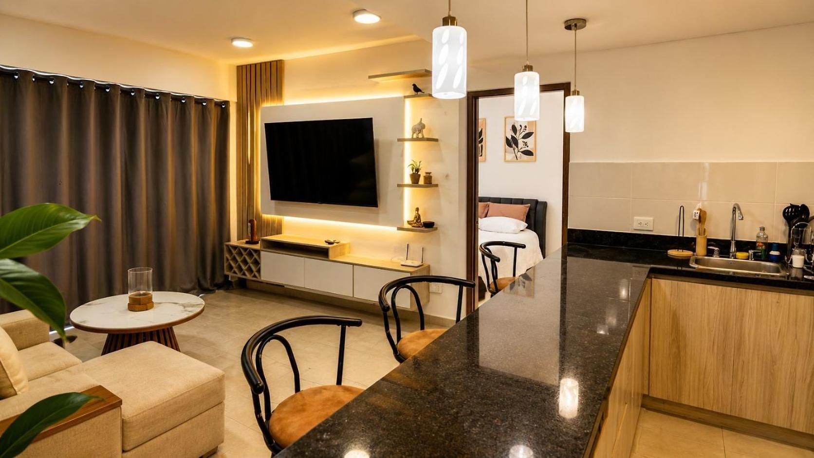 Moderno En Serena Del Mar Con Balcón. Ideal Familias Y Grupos Apartamento Cartagena