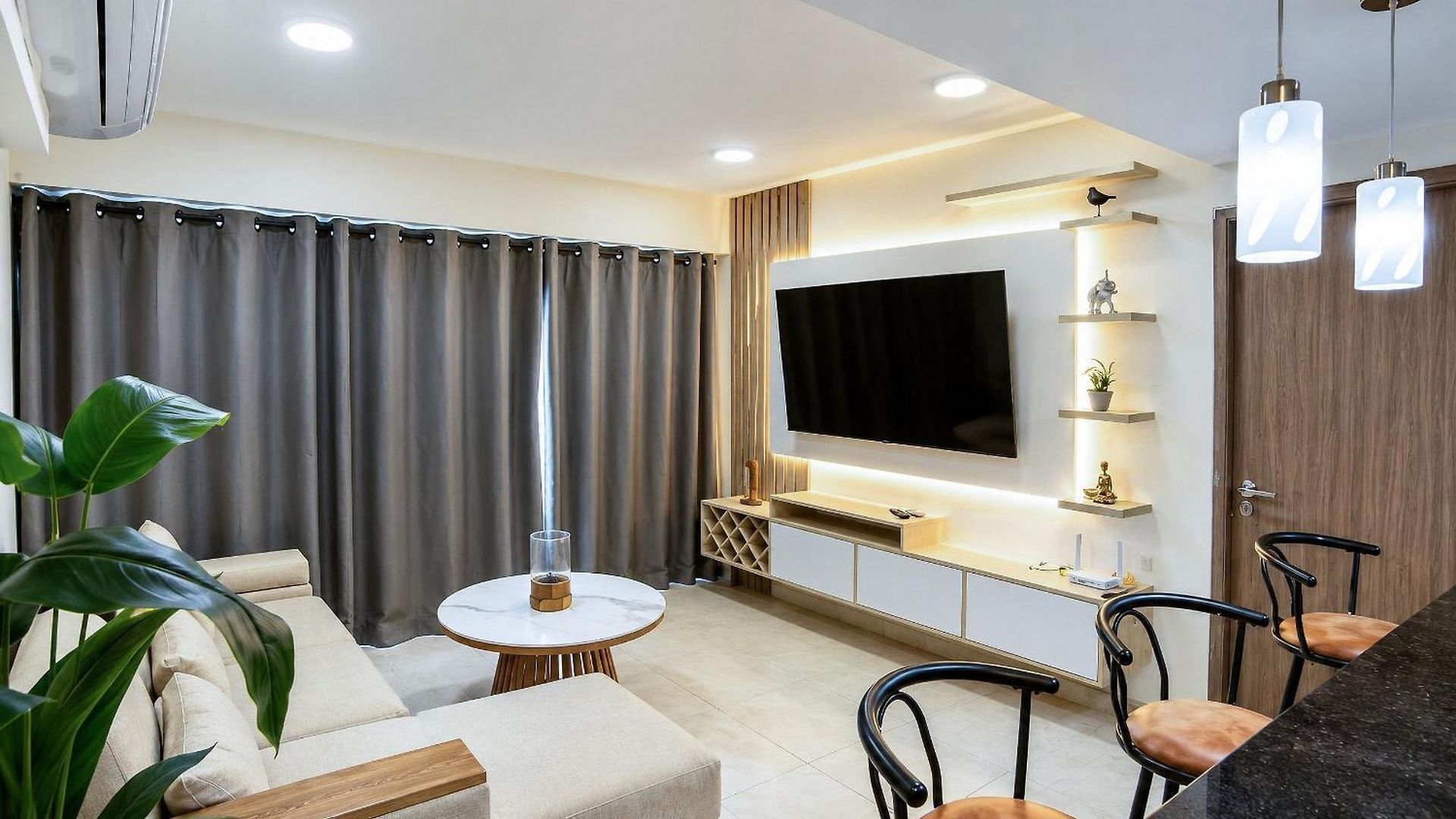 Moderno En Serena Del Mar Con Balcón. Ideal Familias Y Grupos *