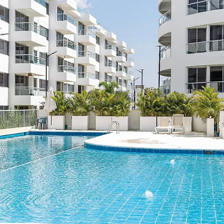 Moderno En Serena Del Mar Con Balcón. Ideal Familias Y Grupos