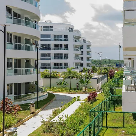 Moderno En Serena Del Mar Con Balcón. Ideal Familias Y Grupos Apartamento Cartagena